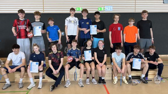 Badmintonturnier des Jahrgangs 9 am Gymnasium Papenburg 2026 Badmintonturnier des Jahrgangs 9 am Gymnasium Papenburg 2026