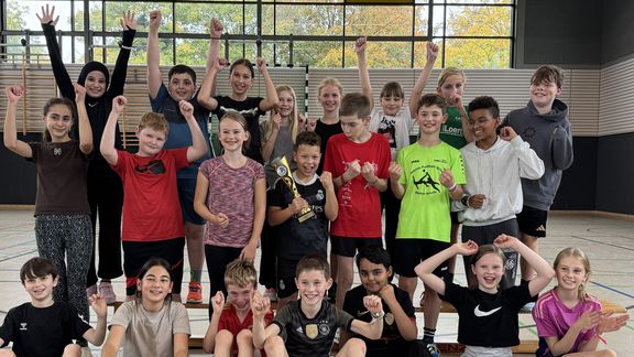 Klasse 5c gewinnt Jahrgangsturnier 2025 im Völkerball Klasse 5c gewinnt Jahrgangsturnier 2025 im Völkerball