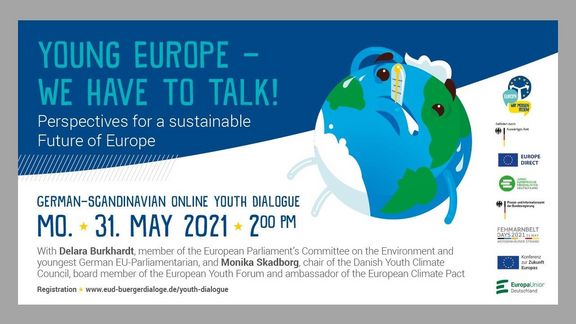 „Young Europe – we have to talk“: Eindrücke vom Online-Dialog