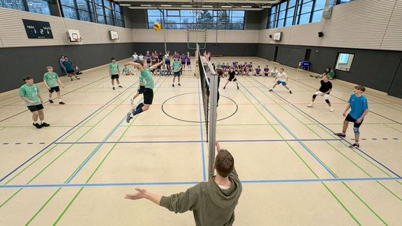 Zweites Adventsvolleyballturnier am Gymnasium Papenburg 2024