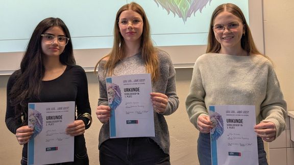 Vorlesewettbewerb „Leo, leo – ¿qué lees?“ 2026 in Jahrgang 7 und 9 Vorlesewettbewerb „Leo, leo – ¿qué lees?“ 2026 in Jahrgang 7 und 9