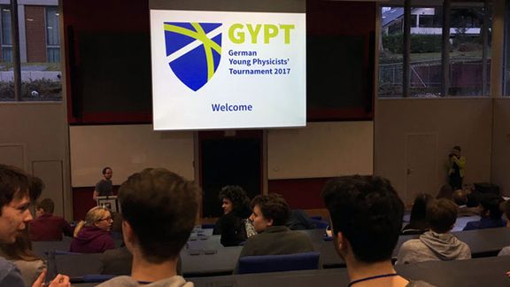 Begrüßung beim GYPT