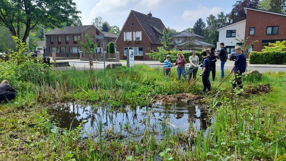 Klima-&Umweltschutz-AG: Mehr Platz für unsere Fische