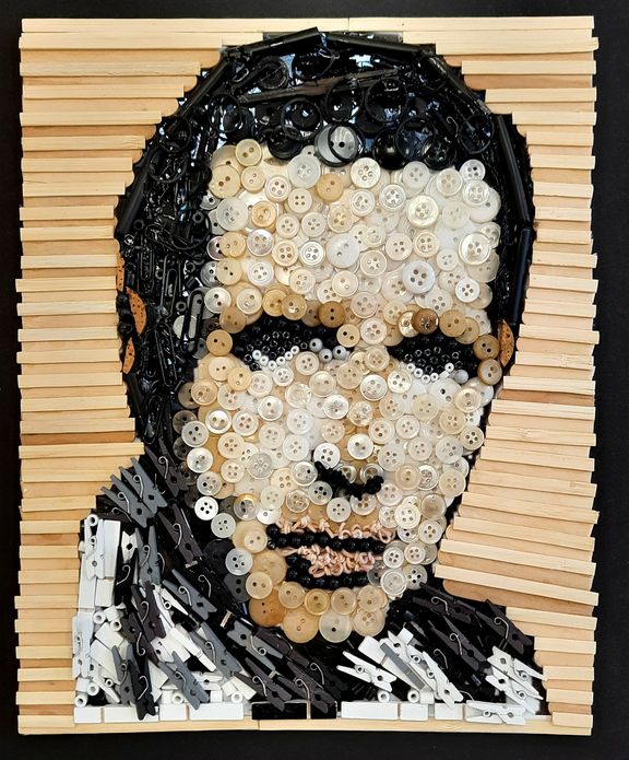 Humphrey Bogart als Relief Humphrey Bogart als Relief